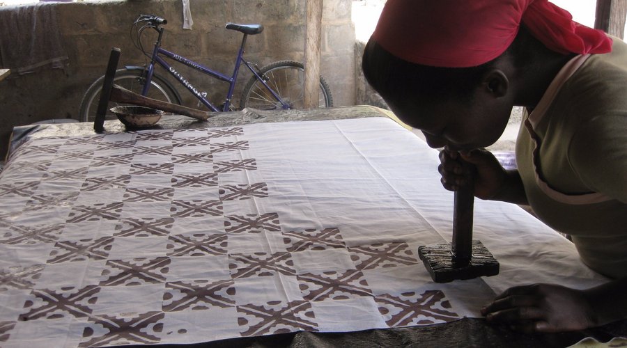 the batik process