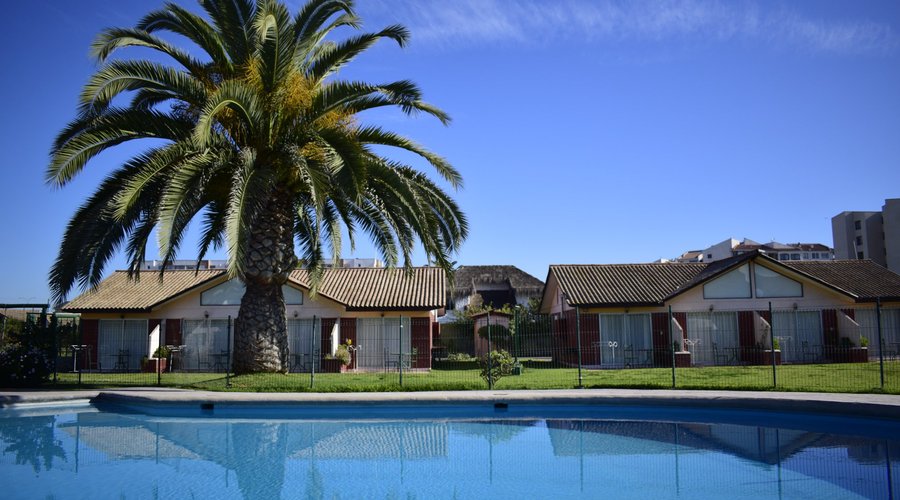 Vista de la piscina