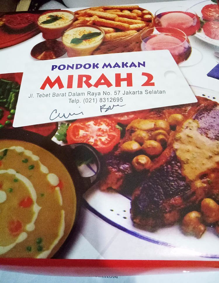 PONDOK MAKAN MIRAH 2, Jakarta - Tebet - Restaurant Reviews, Photos ...