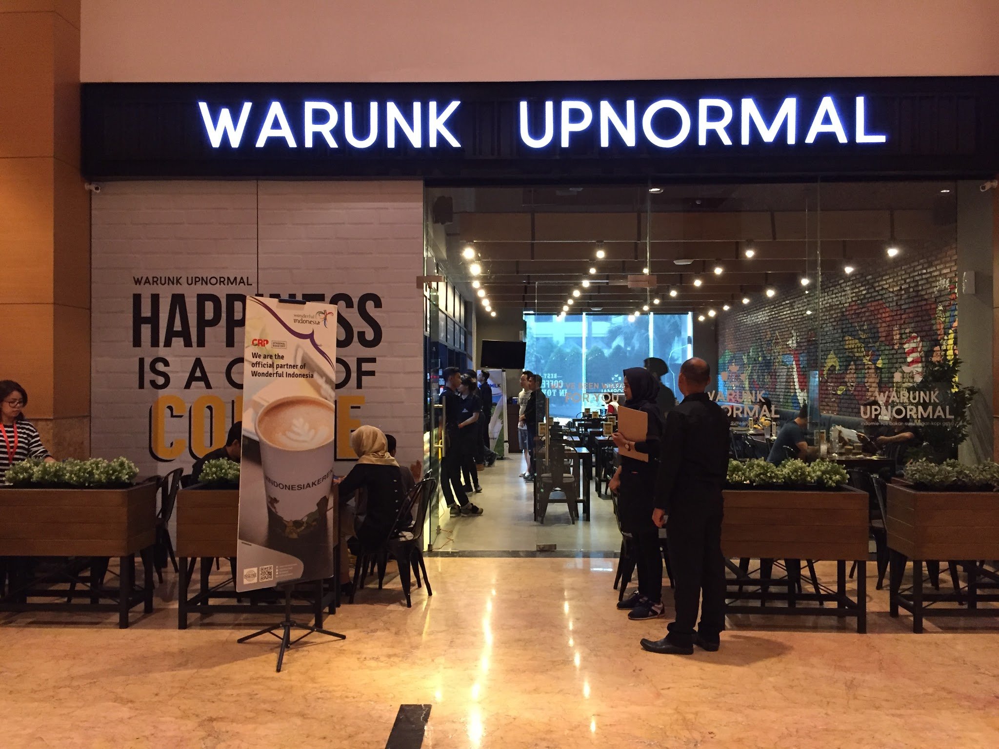 WARUNK UPNORMAL PLAZA SUDIRMAN Jakarta Kebayoran Baru Menu Prices Restaurant Reviews Tripadvisor