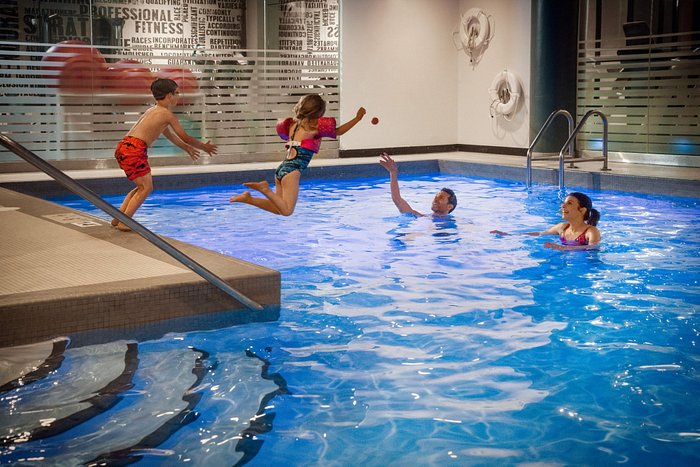 Take underwater yoga classes this winter in W Philadelphia's roofdeck  outdoor pool