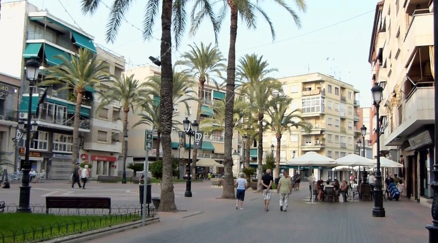 View of Plaza and Terrace Seating