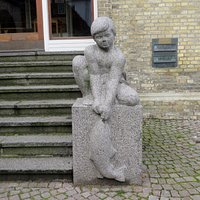 Laksedrengen set fra øst