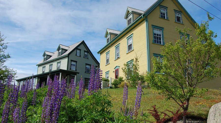 Main House and Yellow House