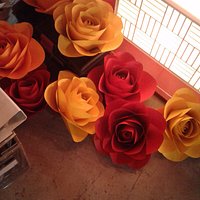 Flores de papel