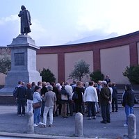 Un'immagine della statua, dopo il recente restauro