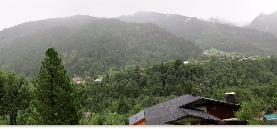 View from apartments balcony.