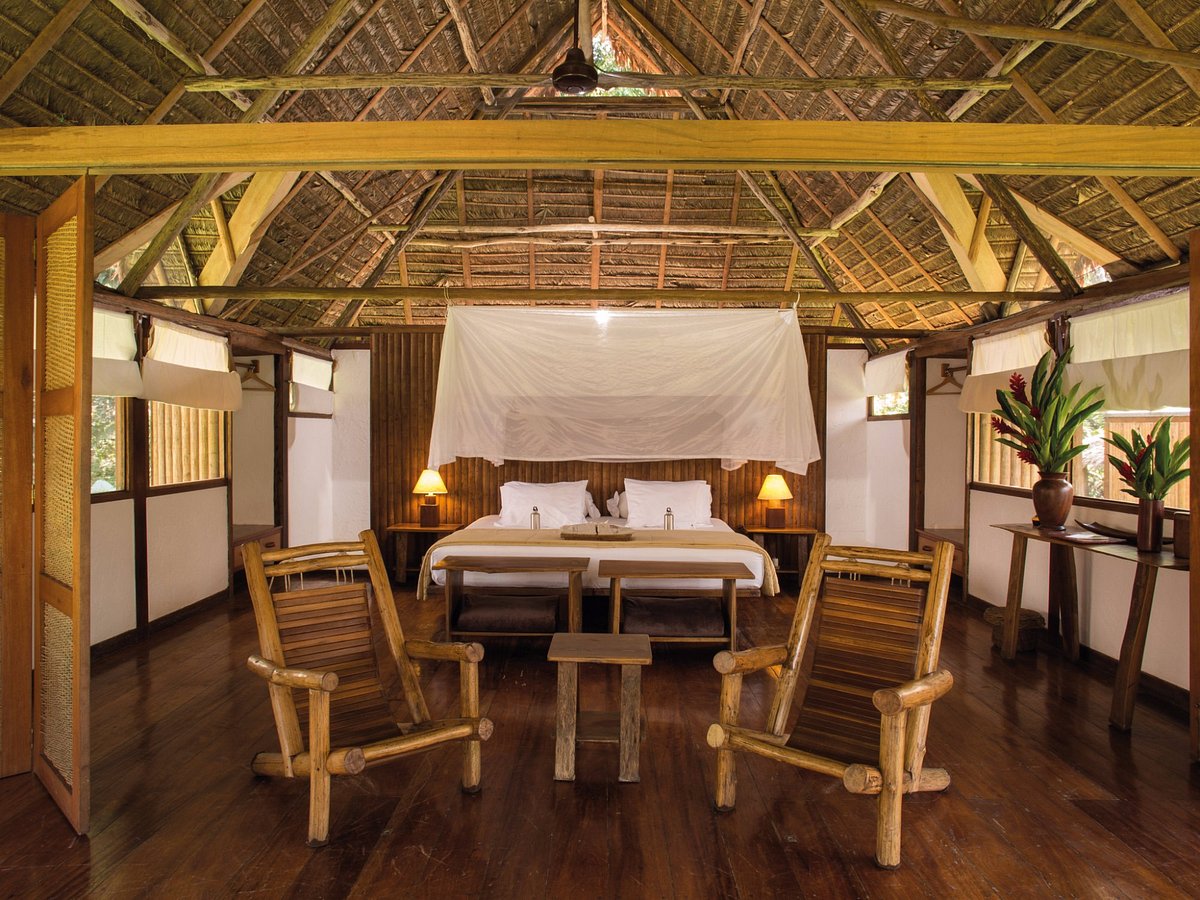 25 Einzigartige ECO LODGES: Resorts, Hütten, Baumhäuser, Kuppeln 45 Inkaterra Reserve Amazonica - room