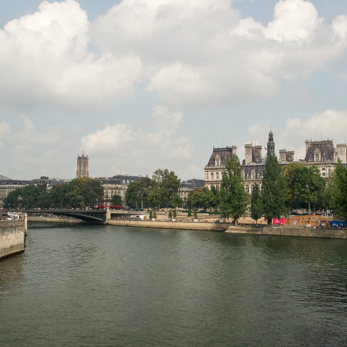 Сен луи. Paris Pont St Louis.