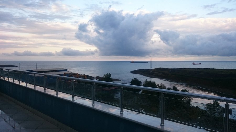 Panorama from restaurant
