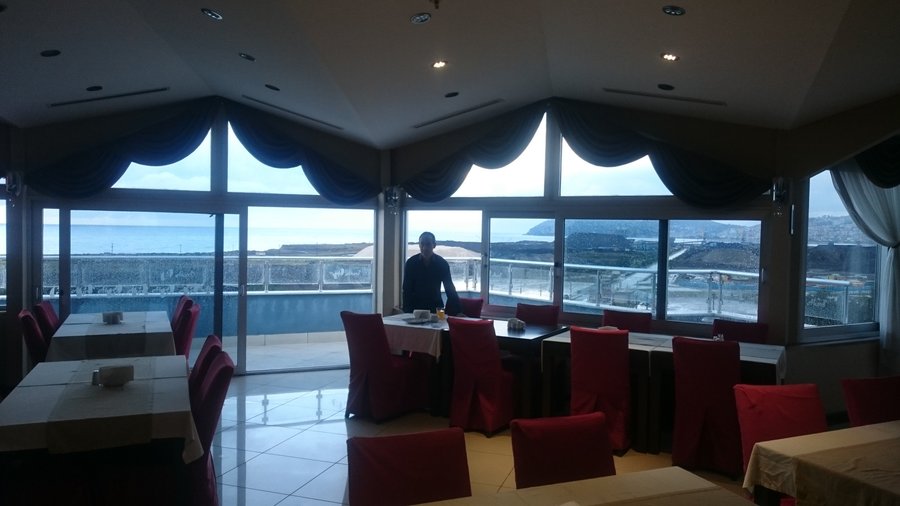 Panorama from restaurant