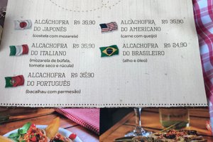 Cardápio