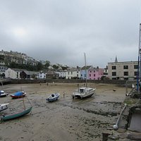 Harbour at low tide