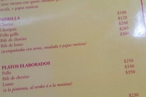 Menú
