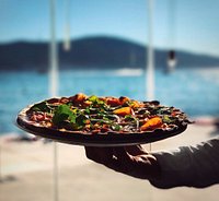 Pizza with a view.