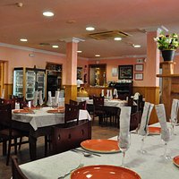 Inside view of restaurant.