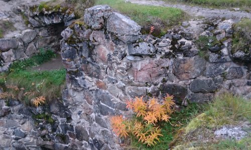 Kajaani castle ruins on the top