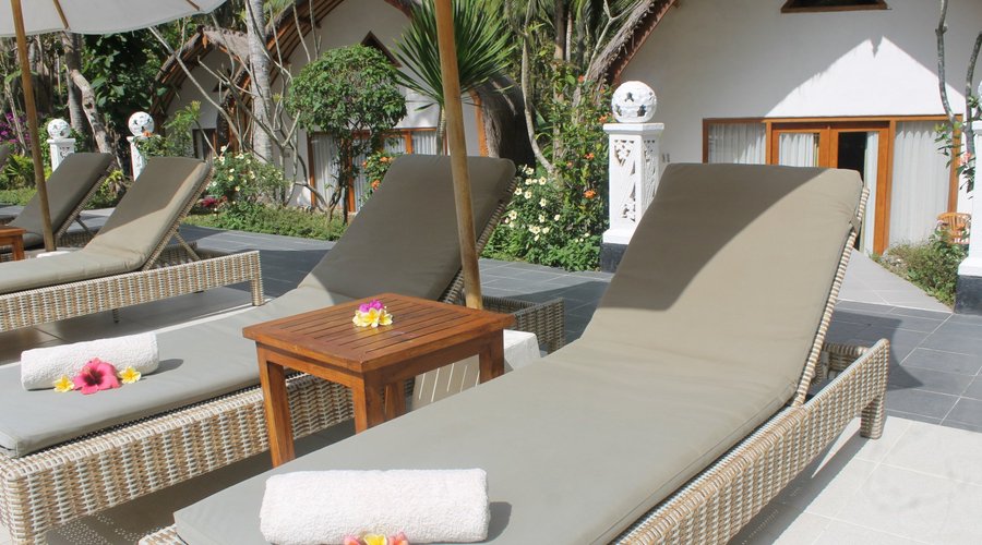 Relax by the pool