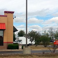 entrance to Popeyes Louisiana Kitchen