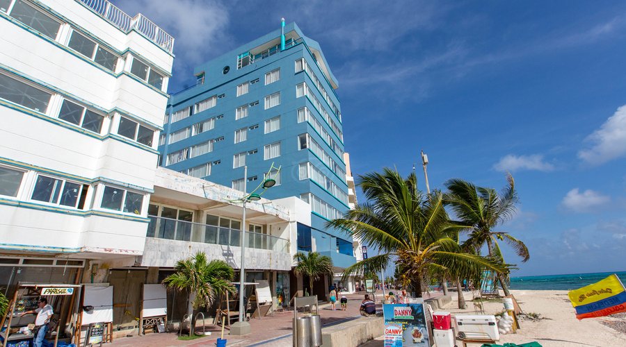 Street at the Hotel Calypso