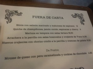 Menú