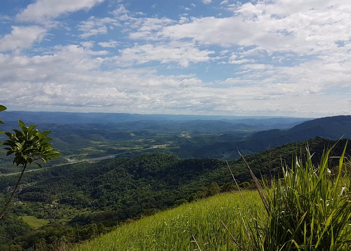 Vista do alto da Serra do Manecão, sentido norte.