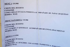 Menú