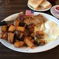 Pork Chop and Eggs