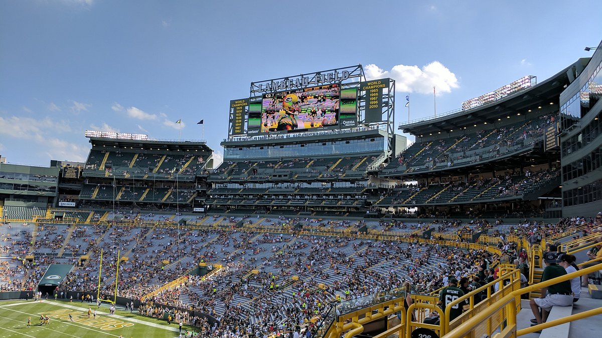 Section 484 at Lambeau Field 