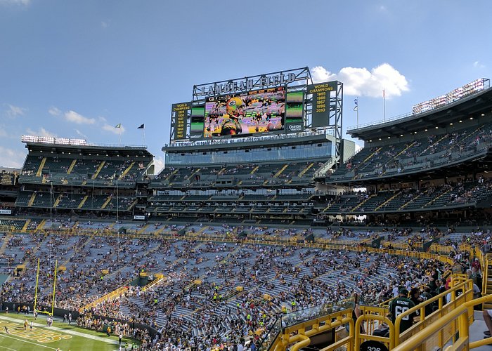 Great view from the indoor club seats - Review of Lambeau Field, Green Bay,  WI - Tripadvisor