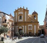 facciata della chiesa di santa maria ss