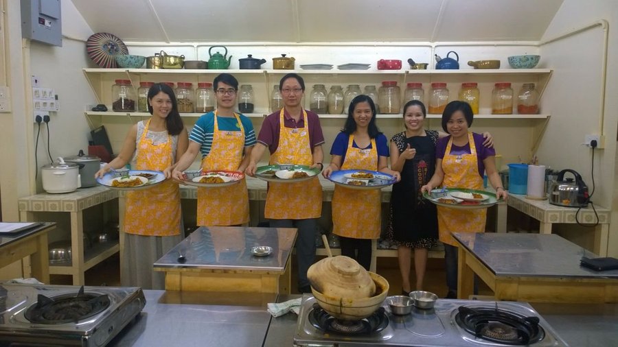 All smile with Chef Nyonya Bee