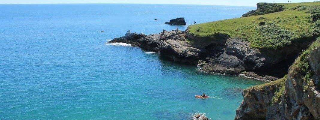 Beautiful hidden cove