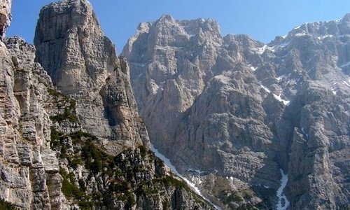 La Moiazza Sud dalla Forcella del Camp