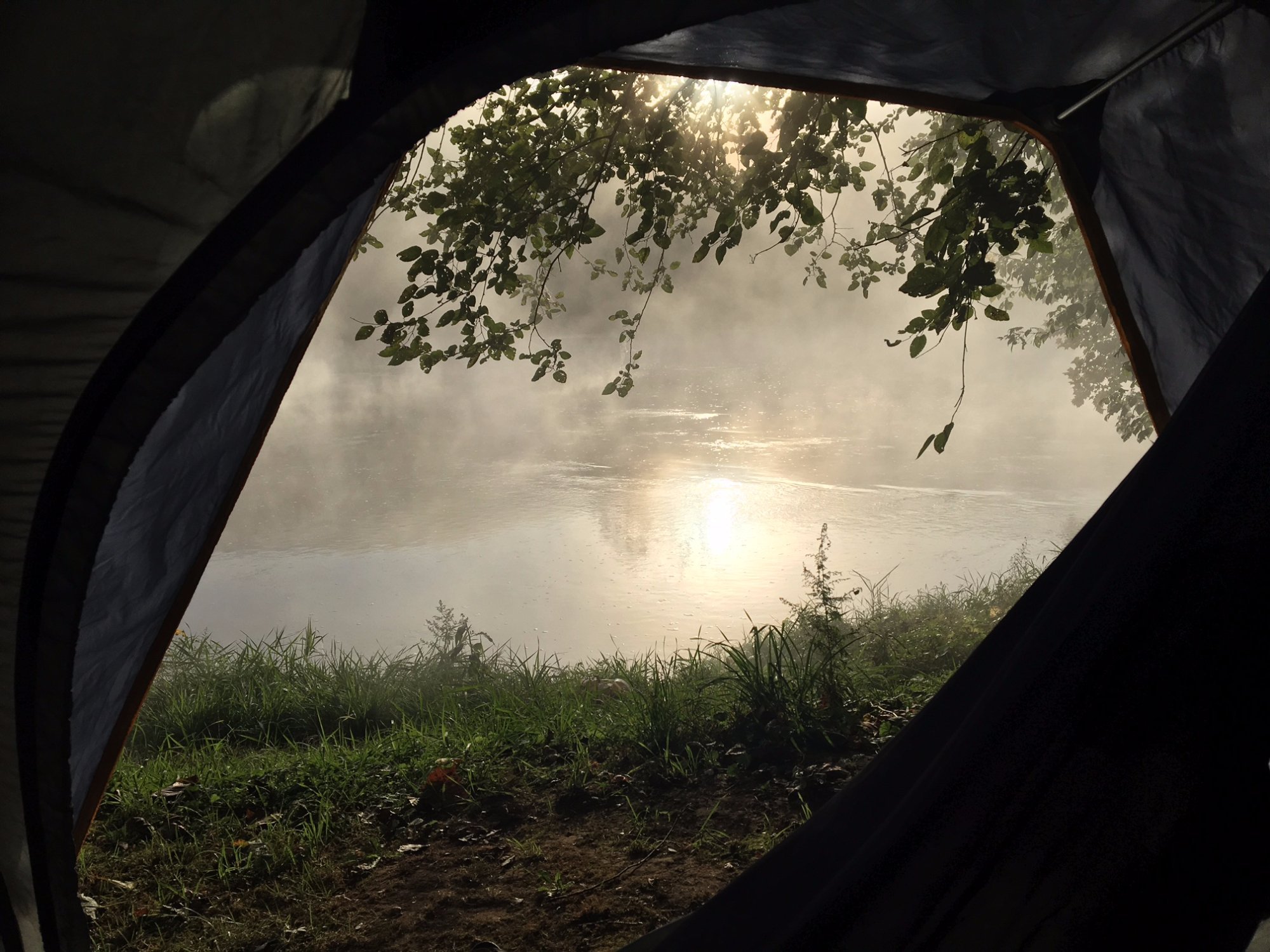 LOW WATER BRIDGE CAMPGROUND Updated 2024 Reviews Bentonville VA   View From The Tent 