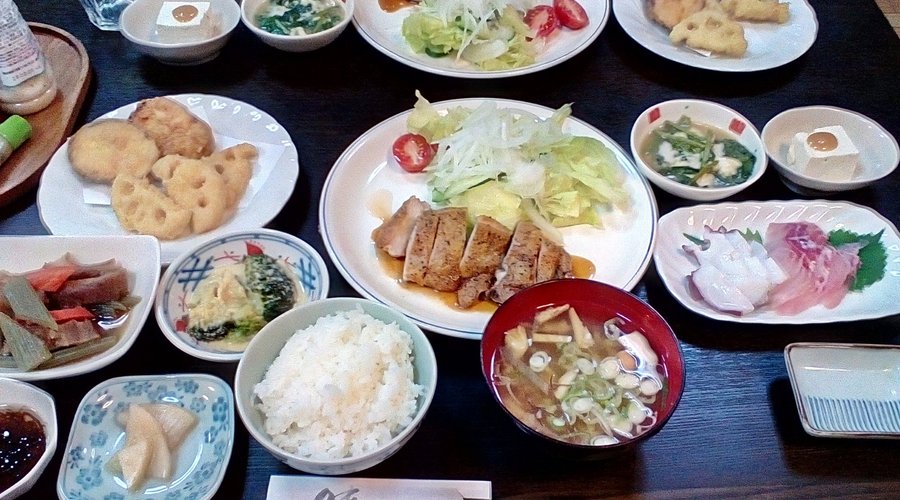夕食