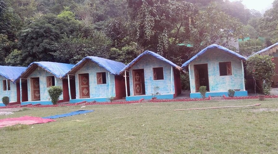 Lawn & Cottages From Outside