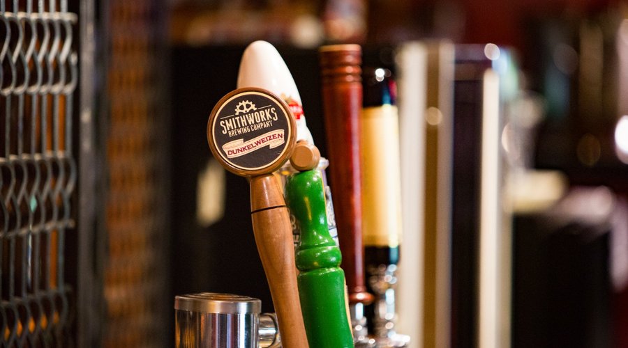 Local Brews on tap