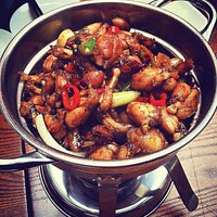 Forg legs-dry pot style