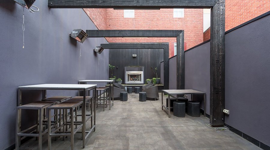 Our function room, Vue, has it's own private outdoor space