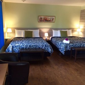 Chambre 2 lits queen
