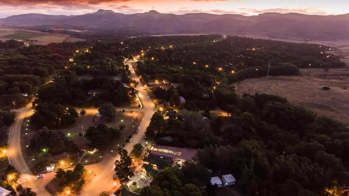 Vista aerea de Villa Ventana