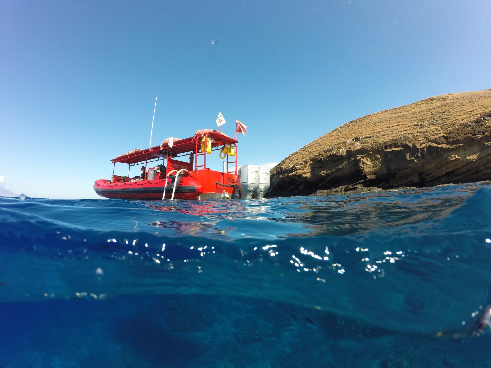 redline rafting molokini