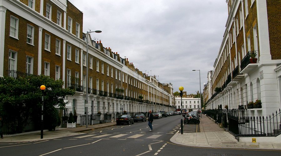exactly very straight streets at Chelsea :) 