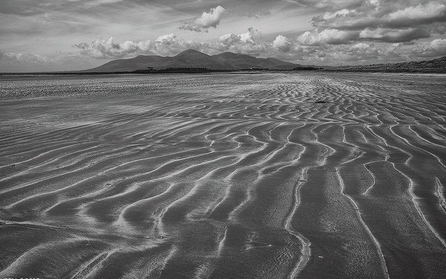 Mourne Mountains from Tyrella Beach, May 2017