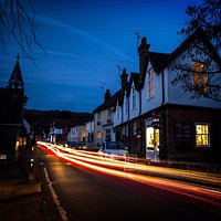 As night falls
