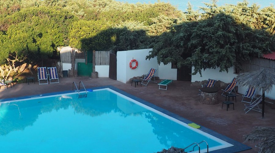 View of the swimming pool