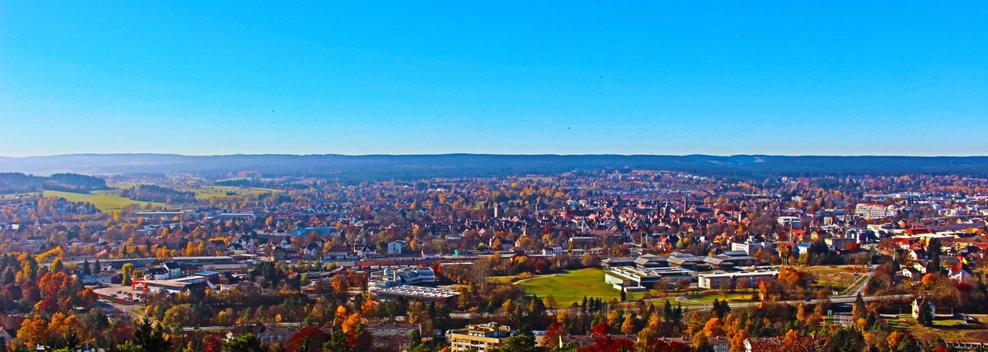 Blick auf Villingen