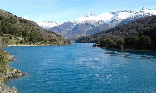 Desague del Lago General Carrera