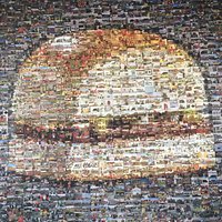 Collage of the Famous Krystal Burger